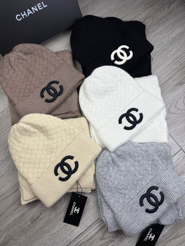 Chanel Scarf Hat hm46